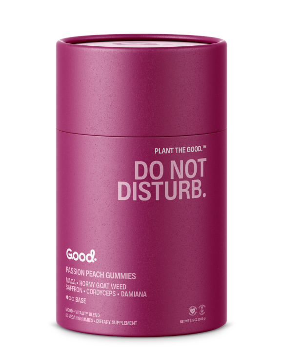 Do Not Disturb intimacy gummies featuring Cordyceps mushrooms with a vitality blend — libido support