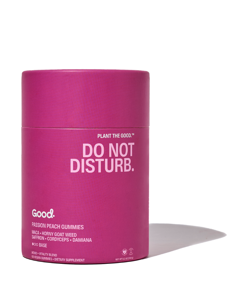 Do Not Disturb intimacy gummies featuring Cordyceps mushrooms with a vitality blend — libido support