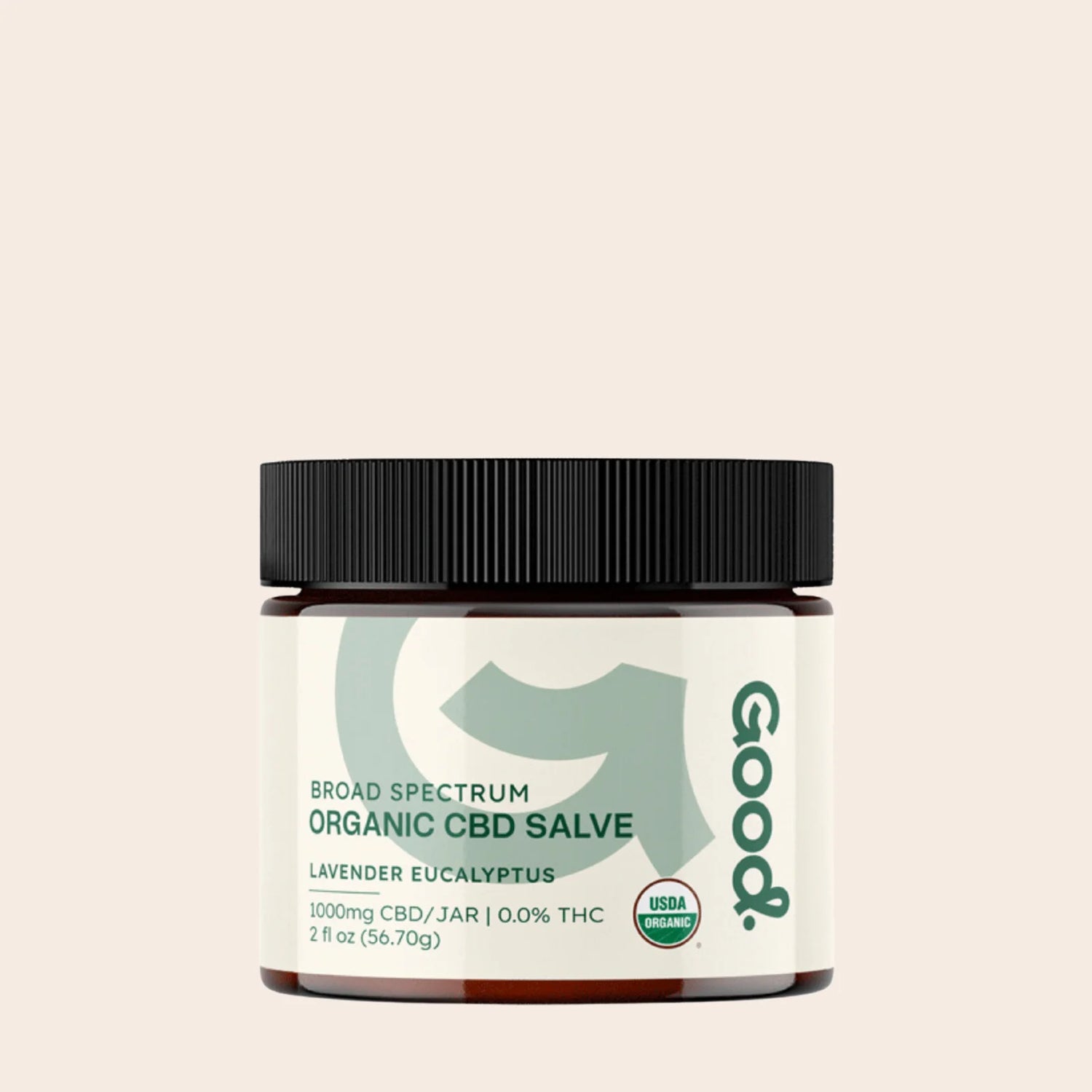 Organic CBD Salve with Lavender and Eucalyptus Broad Spectrum (1oz and 2oz) - Good Organics