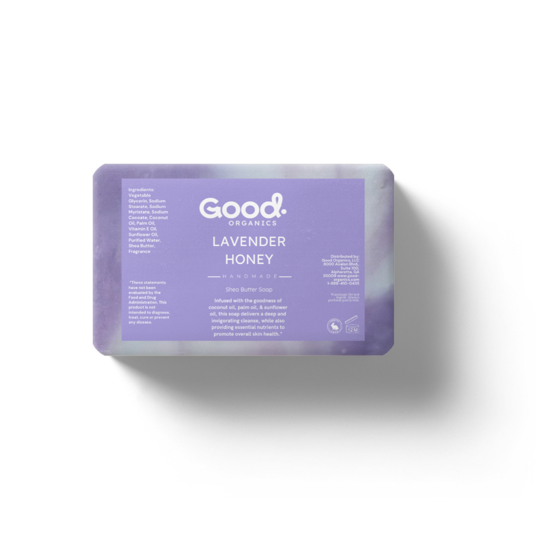 Lavender Honey Shea Butter Soap - Good Organics