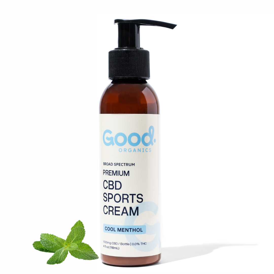 CBD Sports Cream with Menthol - 1000mg