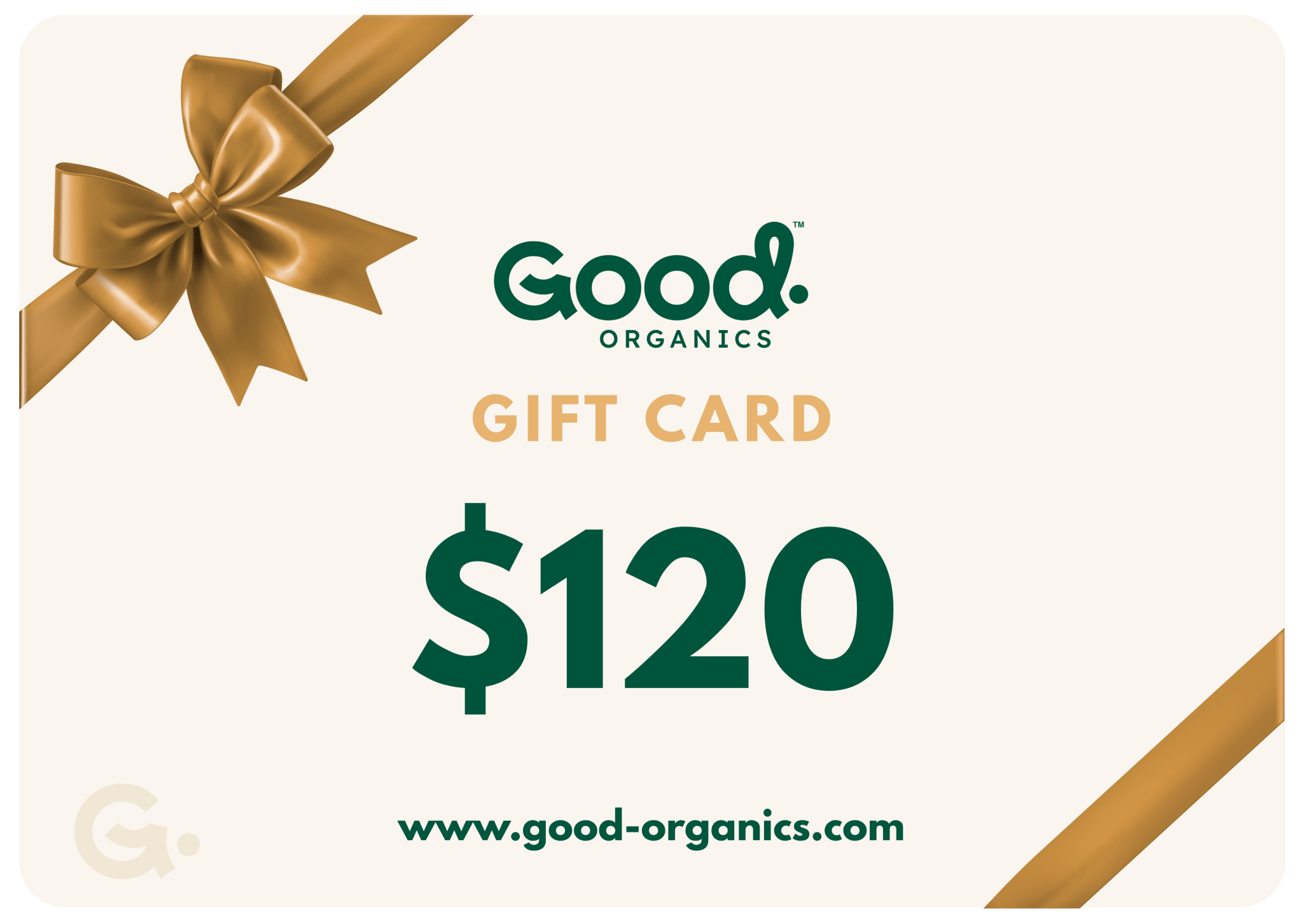 Good Organics e - Gift Card - Good Organics