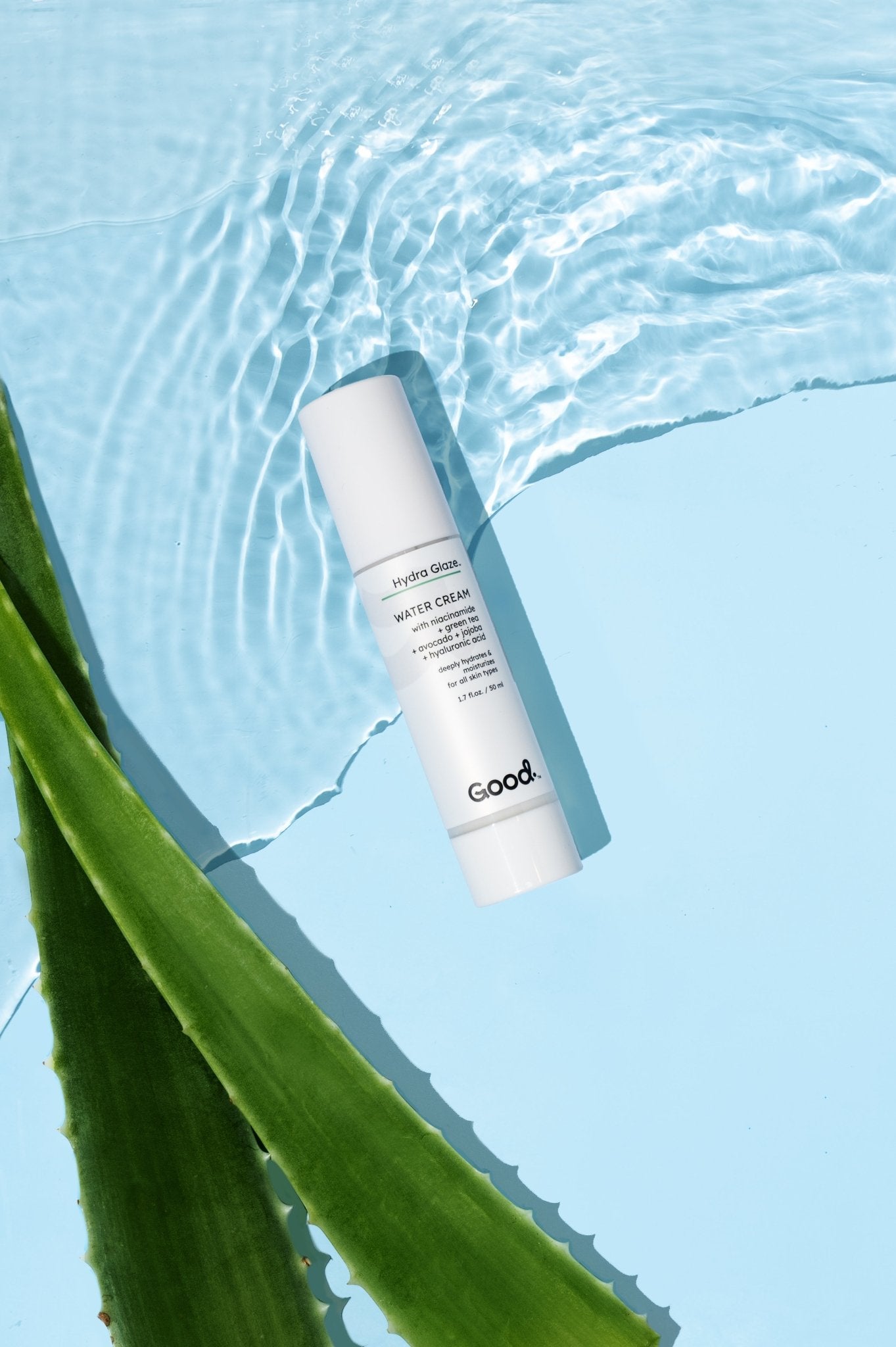 Niacinamide & Hyaluronic Acid Hydra Glaze™️ Water Cream - Good OrganicsFacial Moisturizer