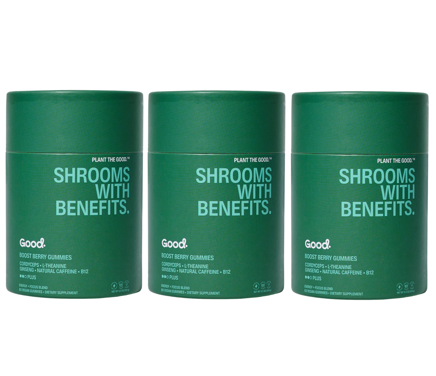 Shrooms with Benefits. Energy &amp; Focus