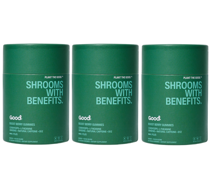 Shrooms with Benefits. Energy &amp; Focus