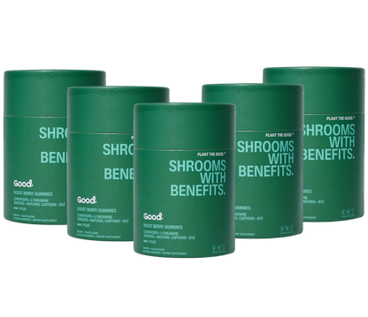 Shrooms with Benefits. Energy &amp; Focus