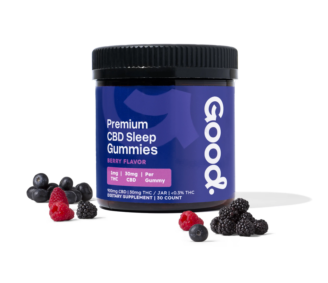 Berry Nighttime CBD Gummies with CBN - 30mg