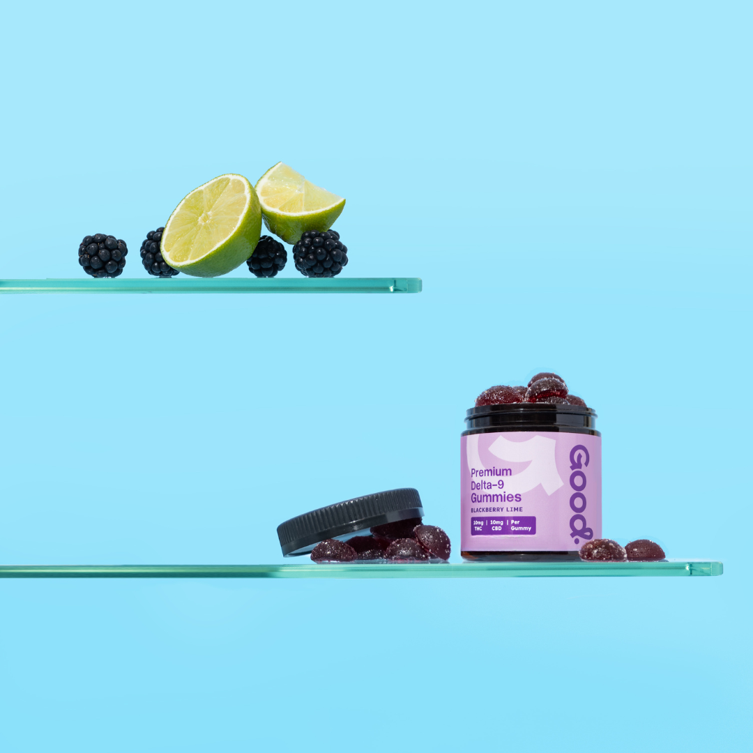 Blackberry Lime Gummies - 10mg THC