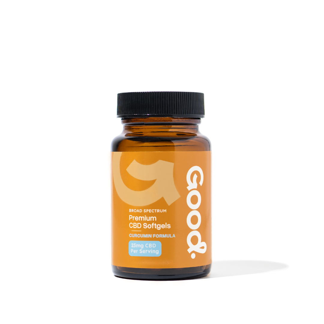 Curcumin Formula CBD Softgels - 25mg