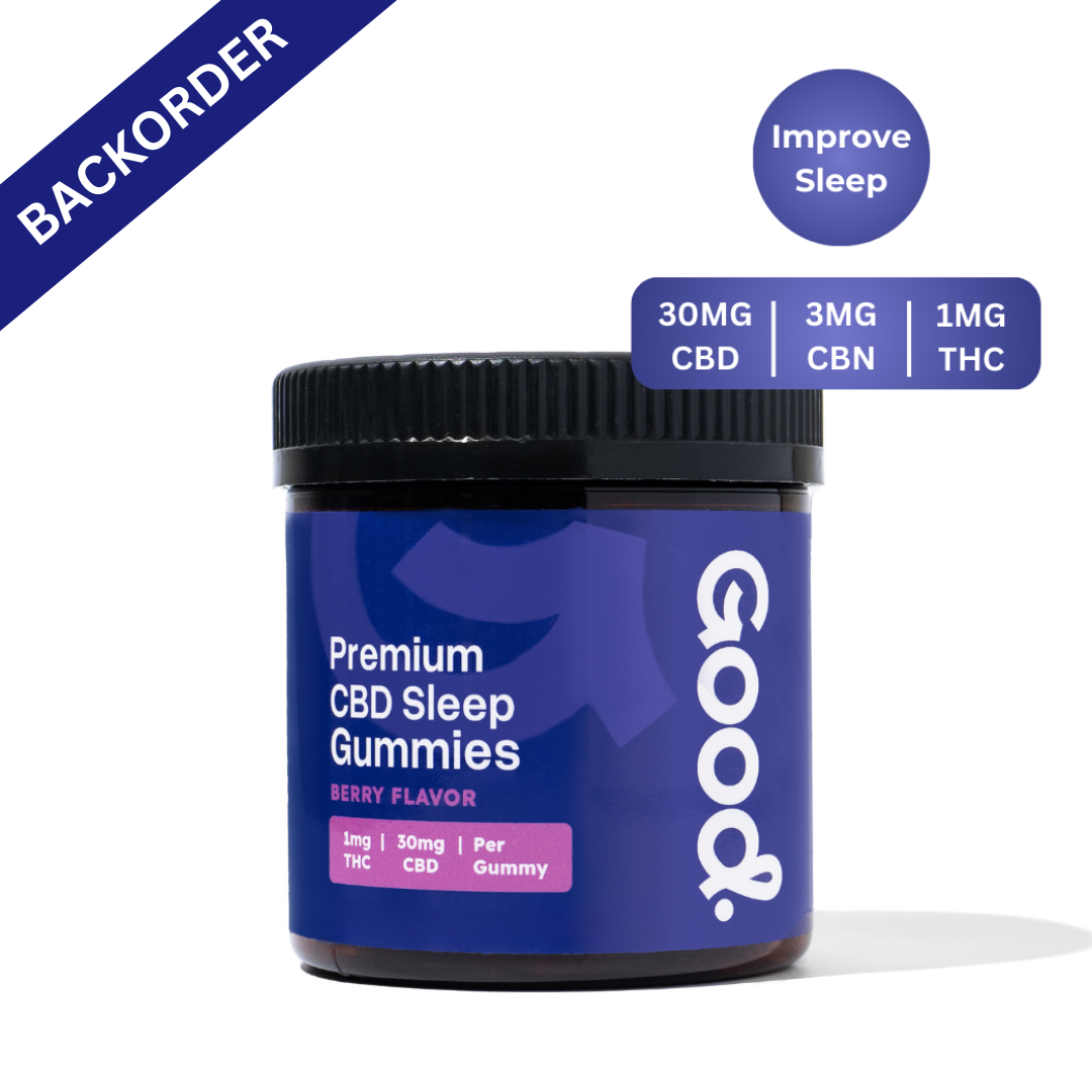 Berry Nighttime CBD Gummies with CBN - 30mg