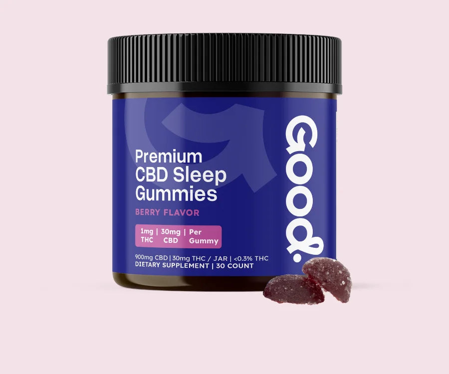 Premium CBD Sleep Gummies (Berry Flavor)