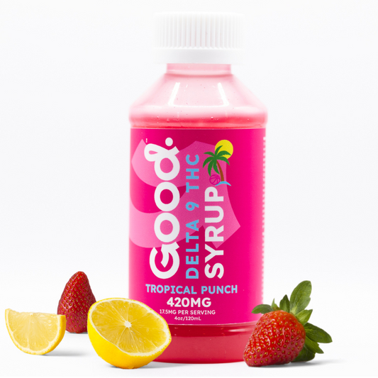 Tropical Punch Delta 9 THC Syrup – 420mg
