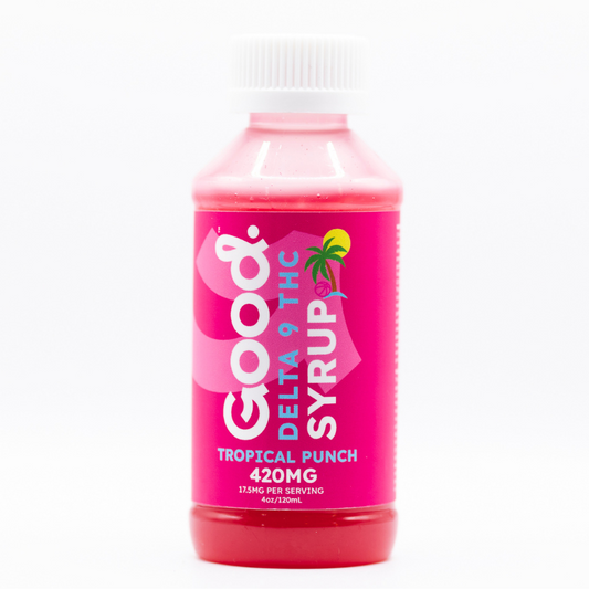 Tropical Punch Delta 9 THC Syrup – 420mg