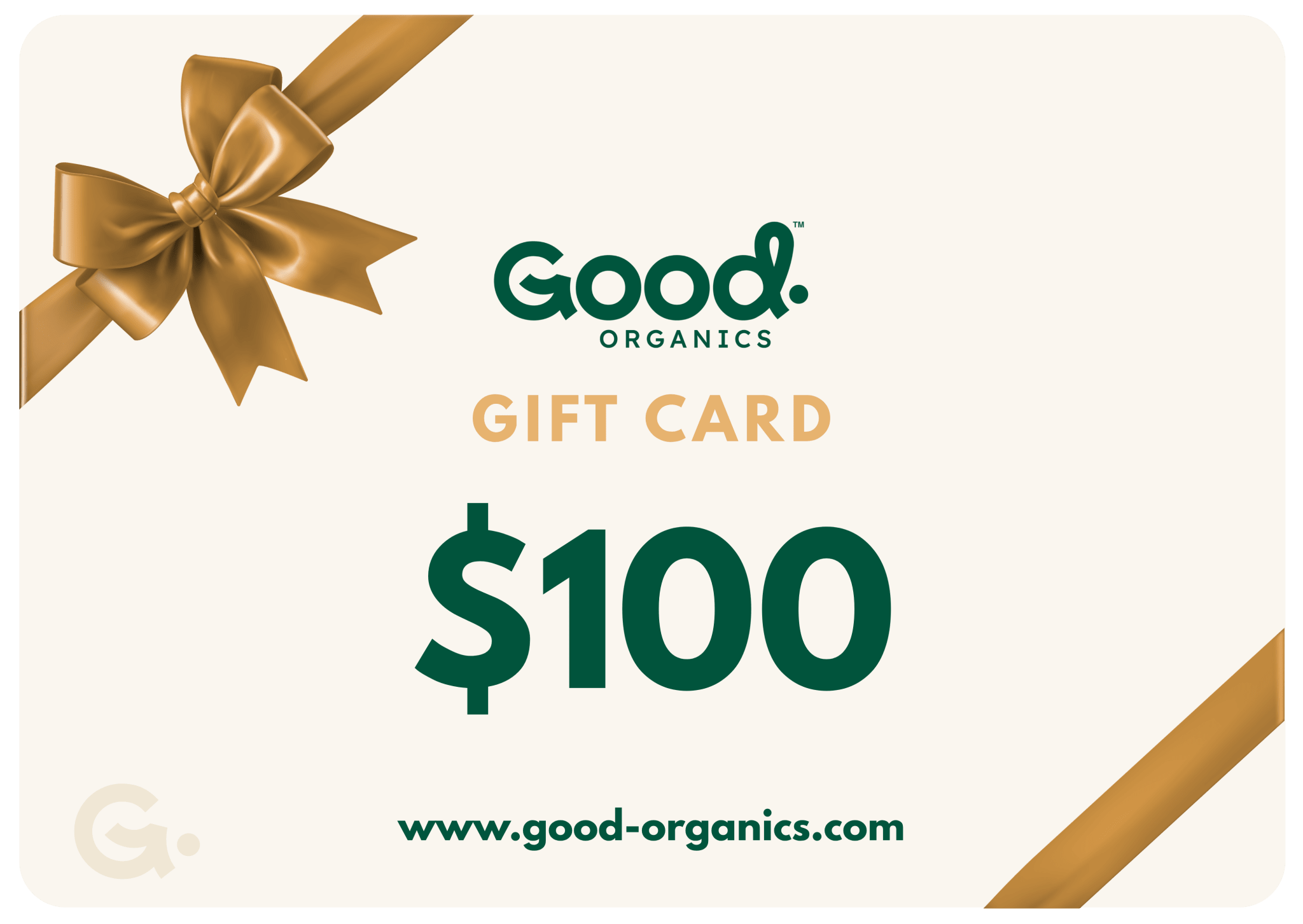 Good Organics e - Gift Card - Good Organics