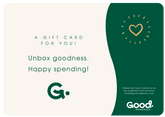 Good Organics e - Gift Card - Good Organics