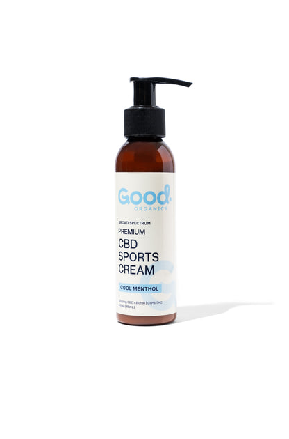 CBD Sports Cream with Menthol - 1000mg