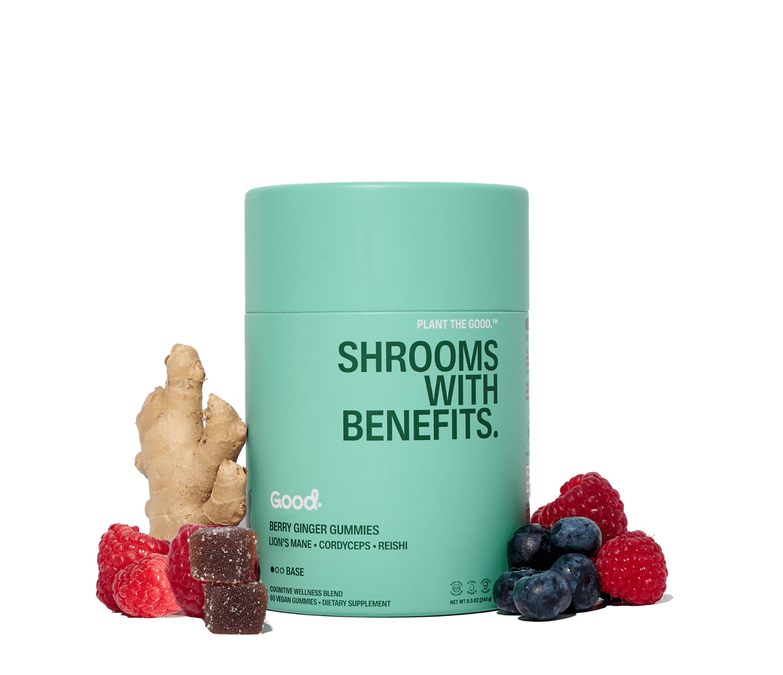 Shrooms with Benefits. Focus - Good Organics