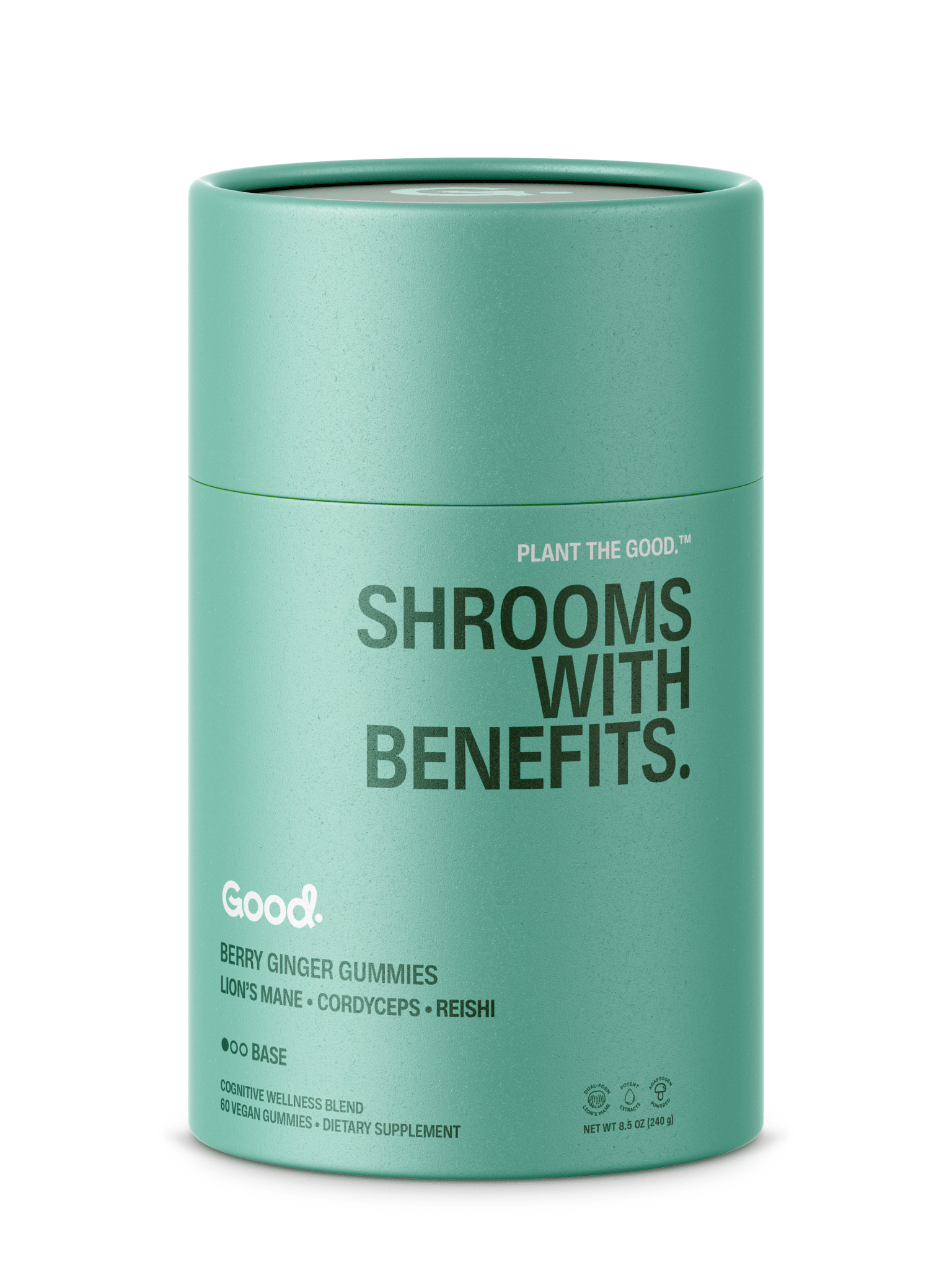 Shrooms with Benefits. Focus - Good Organics